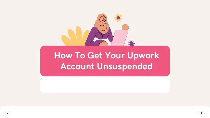 How To Get Your Upwork Account Unsuspended