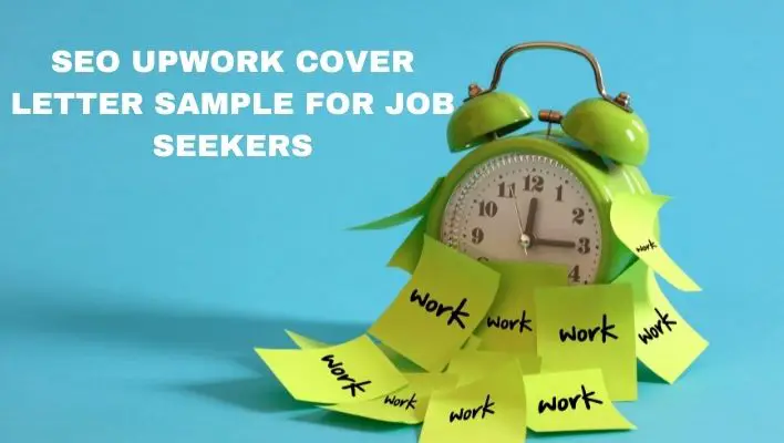 SEO Upwork Cover Letter Sample For Job Seekers