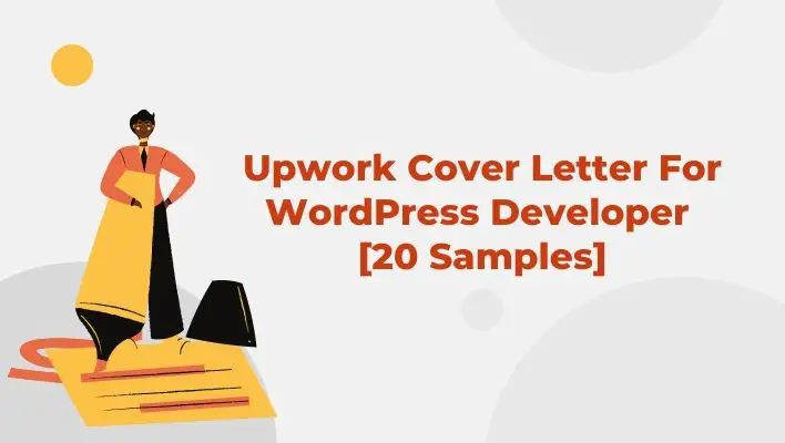 wordpress developer cover letter for upwork