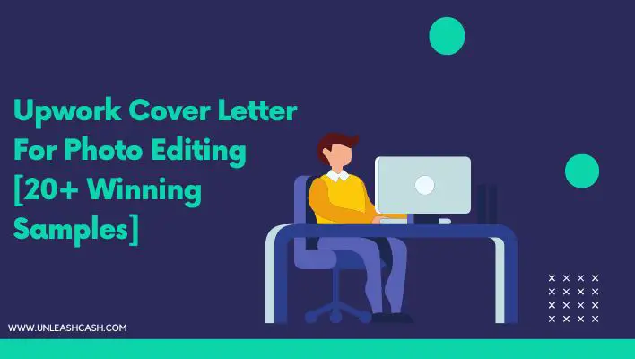 photo editing cover letter upwork