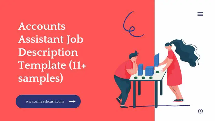 Accounts Assistant Job Description Template (11+ samples)