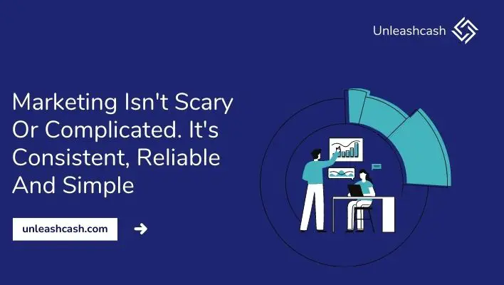 Marketing Isn't Scary Or Complicated. It's Consistent, Reliable And Simple