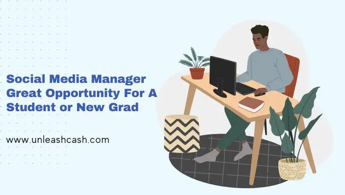 Social Media Manager Great Opportunity For A Student or New Grad
