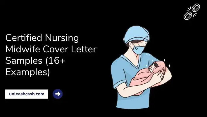 Certified Nursing Midwife Cover Letter Samples (16+ Examples)