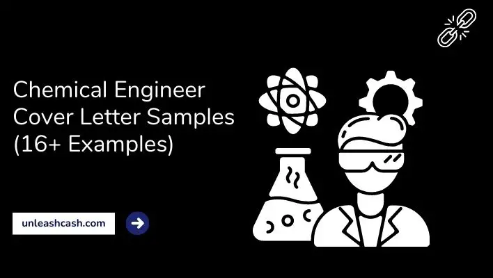 Chemical Engineer Cover Letter Samples (16+ Examples)