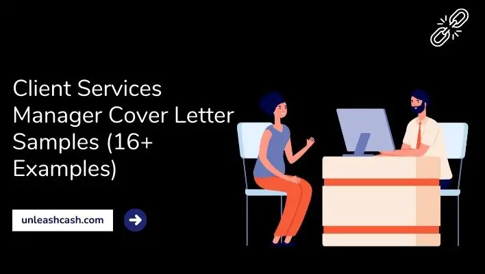 Client Services Manager Cover Letter Samples (16+ Examples)
