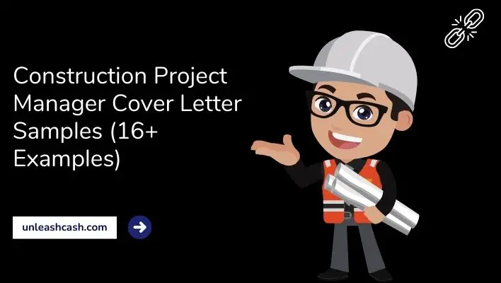 Construction Project Manager Cover Letter Samples (16+ Examples)