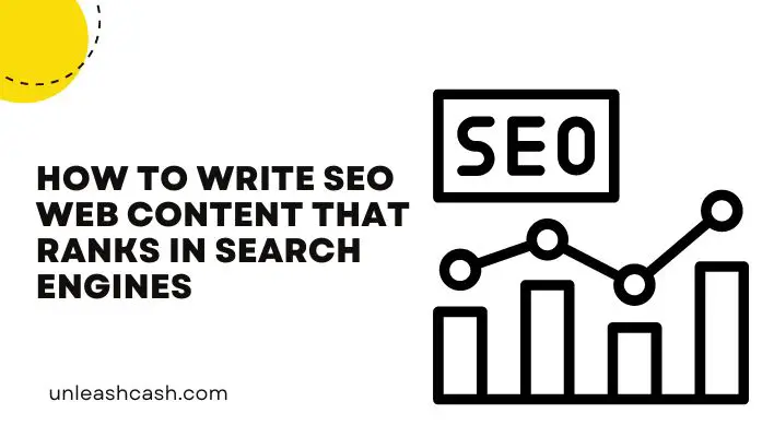 How To Write SEO Web Content That Ranks In Search Engines