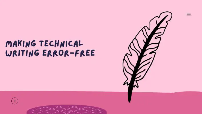 Making Technical Writing Error-Free