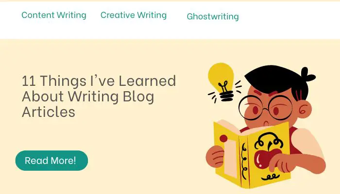 11 Things I've Learned About Writing Blog Articles