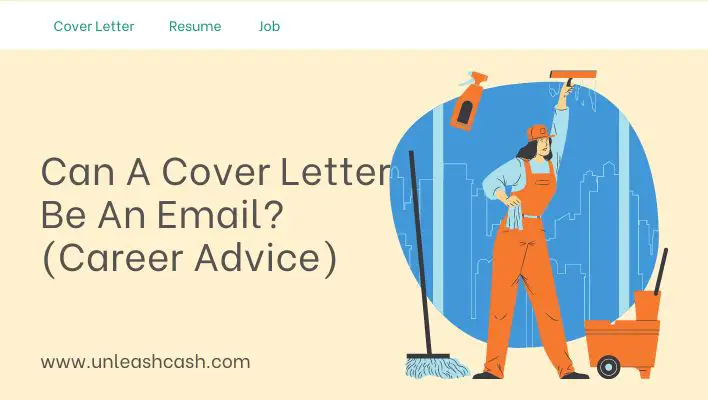 Can A Cover Letter Be An Email? (Career Advice)
