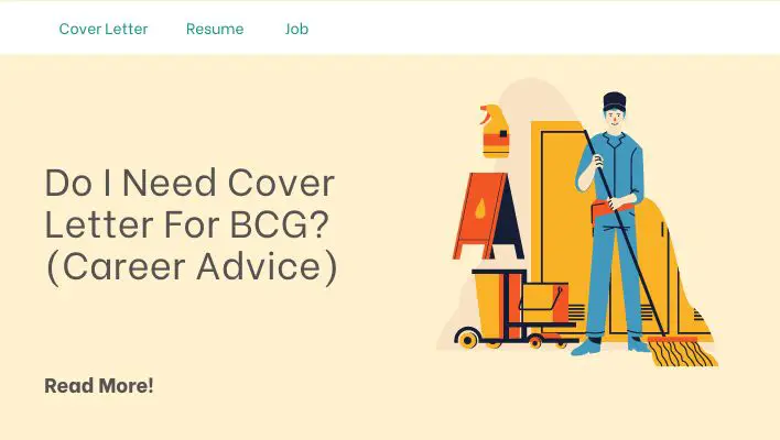 Do I Need Cover Letter For BCG? (Career Advice)