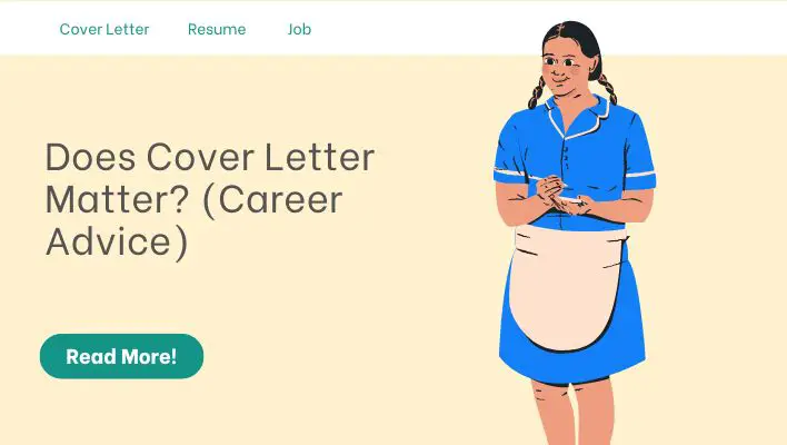 Does Cover Letter Matter? (Career Advice) 