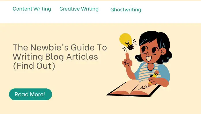 The Newbie's Guide To Writing Blog Articles (Find Out)