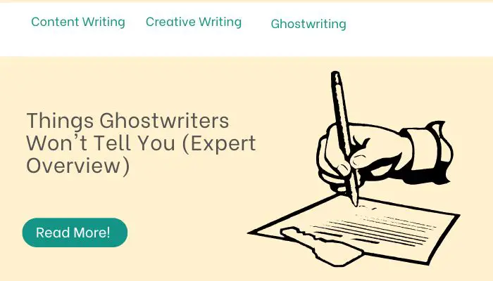Things Ghostwriters Won't Tell You (Expert Overview)