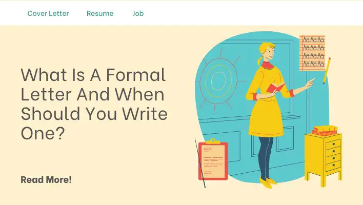 What Is A Formal Letter And When Should You Write One?