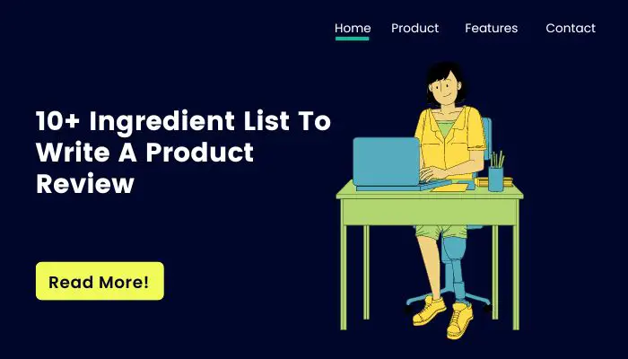 10+ Ingredient List To Write A Product Review 