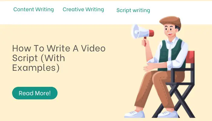 How To Write A Video Script (With Examples)