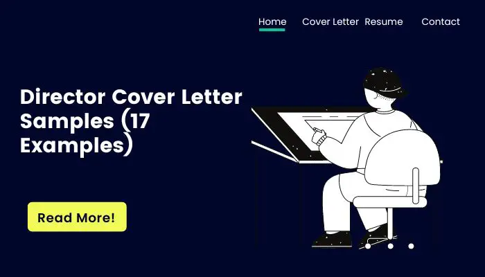 Director  Cover Letter Samples (17 Examples)