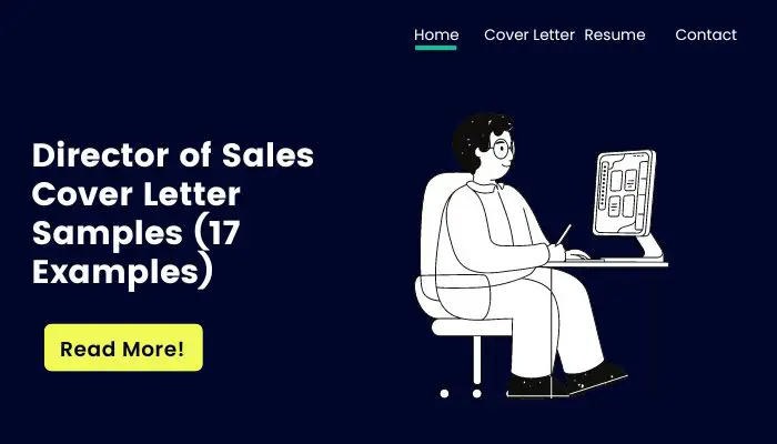 Director of Sales  Cover Letter Samples (17 Examples)