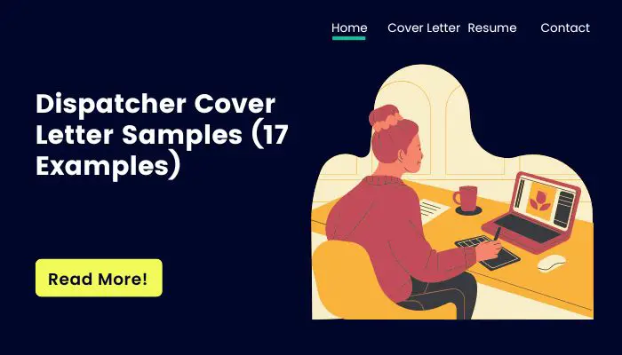 Dispatcher Cover Letter Samples (17 Examples)