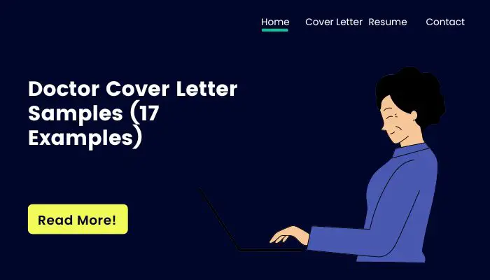 Doctor Cover Letter Samples (17 Examples)
