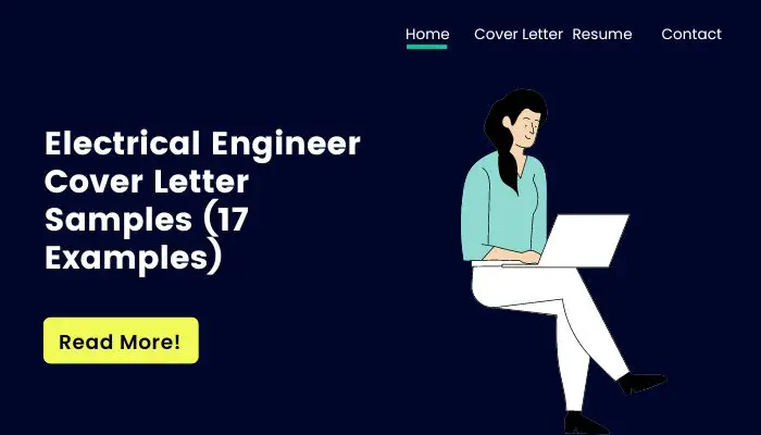 Electrical Engineer Cover Letter Samples (17 Examples)