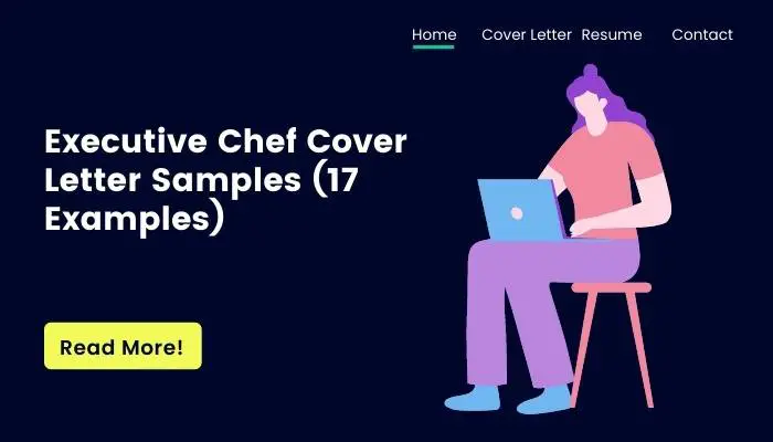 Executive Chef Cover Letter Samples (17 Examples)