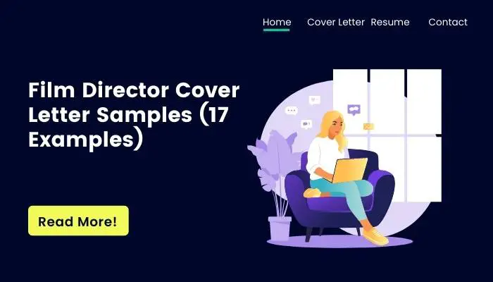 Film Director Cover Letter Samples (17 Examples)